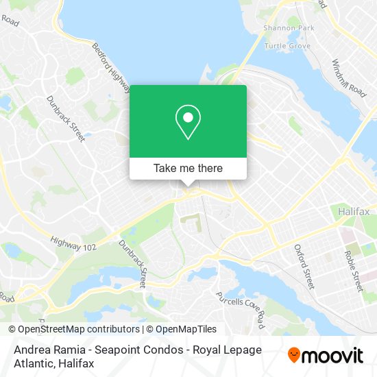 Andrea Ramia - Seapoint Condos - Royal Lepage Atlantic map