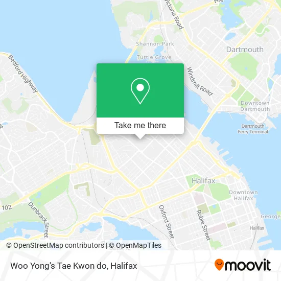 Woo Yong's Tae Kwon do map