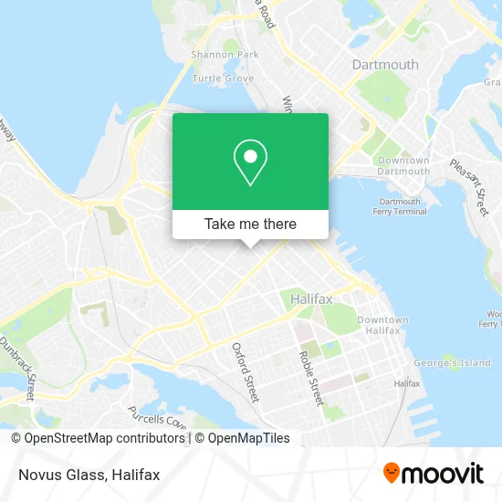 Novus Glass map