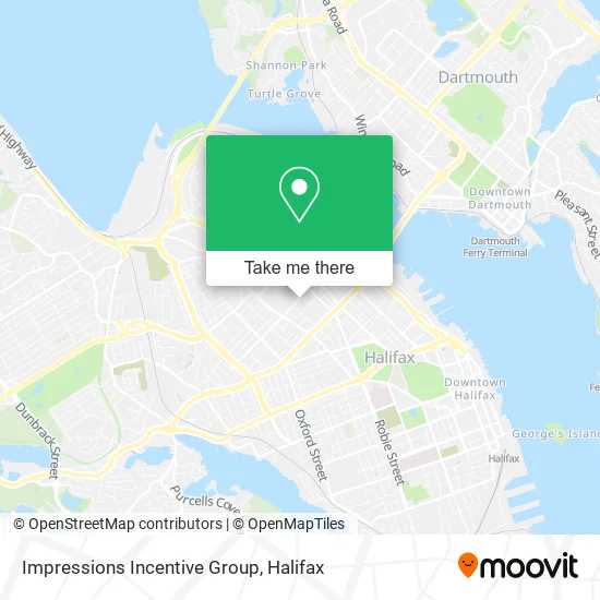 Impressions Incentive Group map