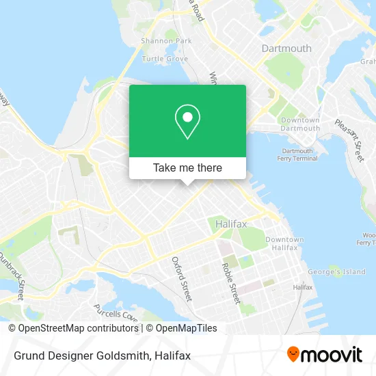 Grund Designer Goldsmith map