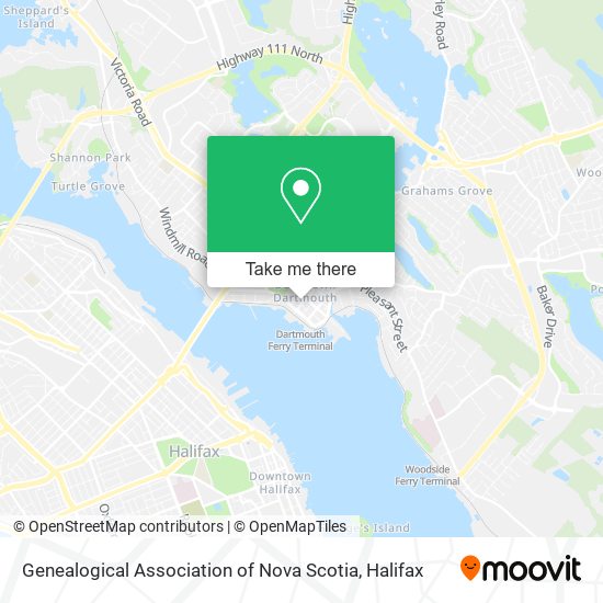 Genealogical Association of Nova Scotia plan
