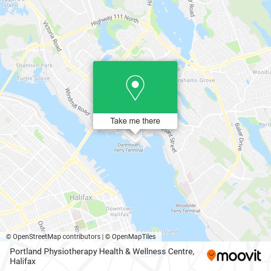 Portland Physiotherapy Health & Wellness Centre plan