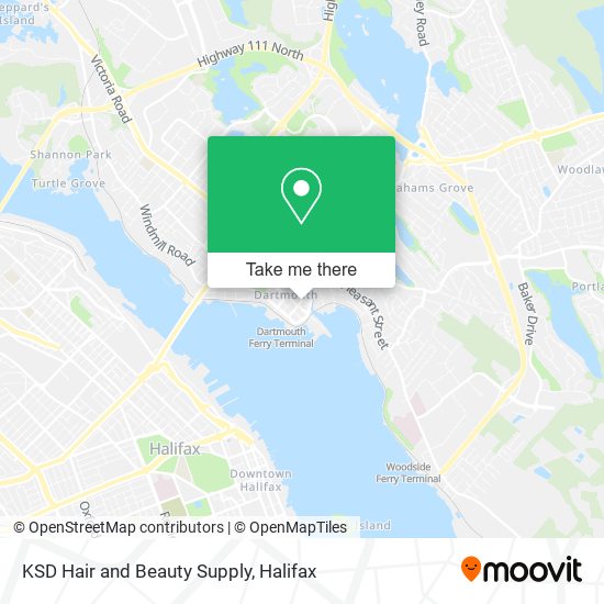 KSD Hair and Beauty Supply map