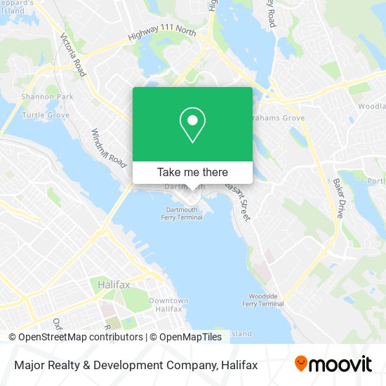 Major Realty & Development Company map