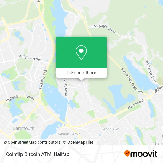 Coinflip Bitcoin ATM map