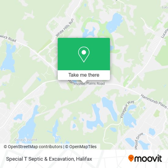 Special T Septic & Excavation map