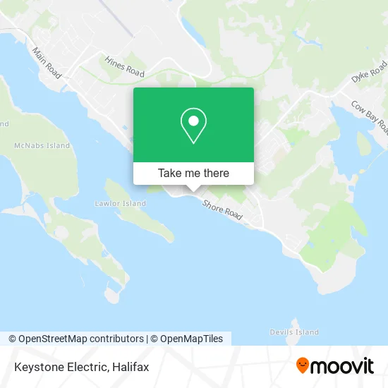 Keystone Electric map