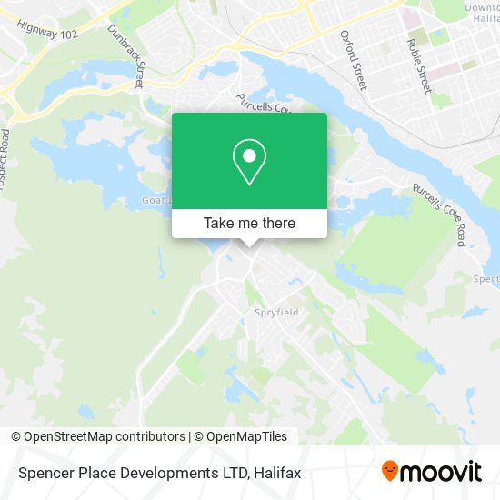 Spencer Place Developments LTD map
