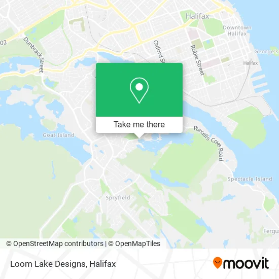 Loom Lake Designs map