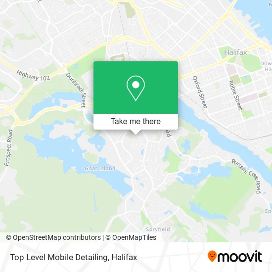 Top Level Mobile Detailing map