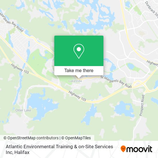 Atlantic Environmental Training & on-Site Services Inc map