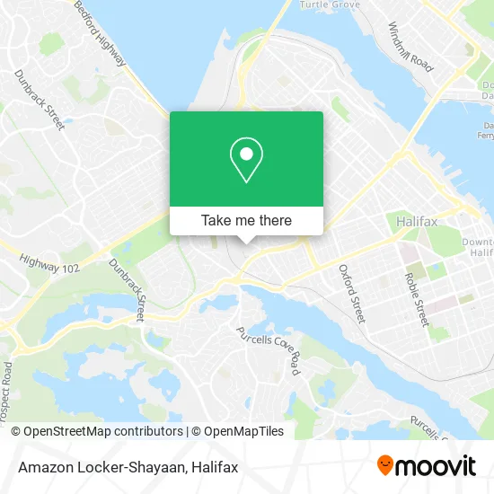 Amazon Locker-Shayaan map