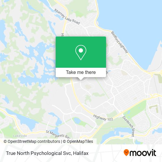 True North Psychological Svc map