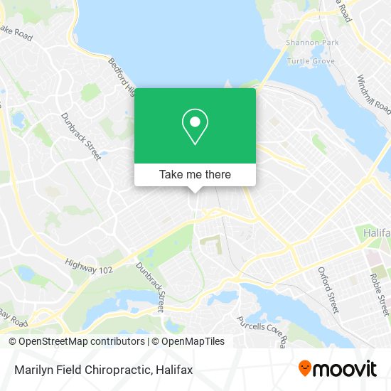 Marilyn Field Chiropractic map
