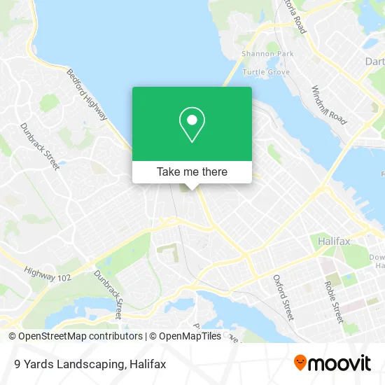 9 Yards Landscaping map