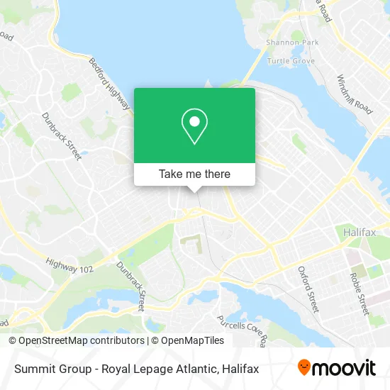 Summit Group - Royal Lepage Atlantic map