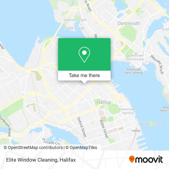 Elite Window Cleaning map