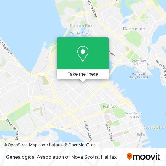 Genealogical Association of Nova Scotia plan