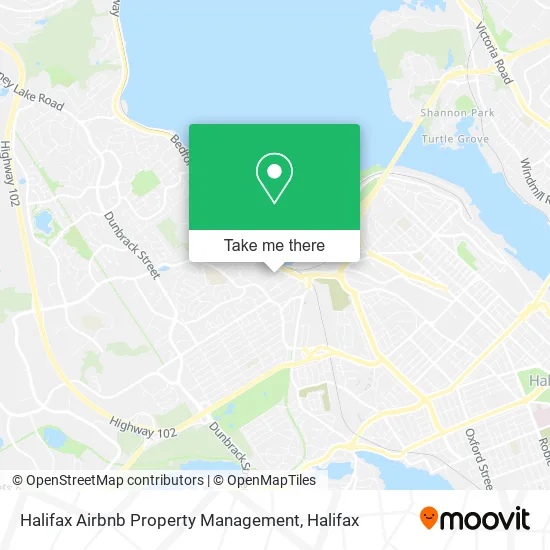 Halifax Airbnb Property Management map