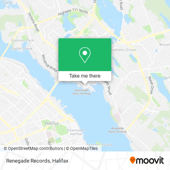 Renegade Records map