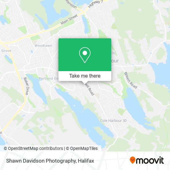 Shawn Davidson Photography map