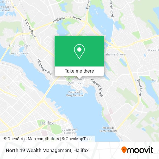 North 49 Wealth Management map