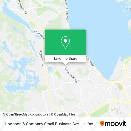 Hodgson & Company Small Business Svc map