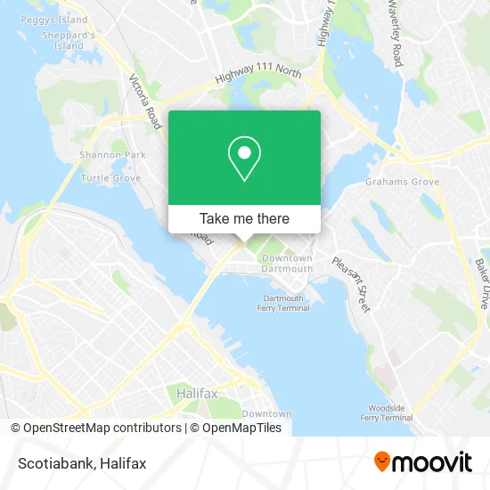 Scotiabank map