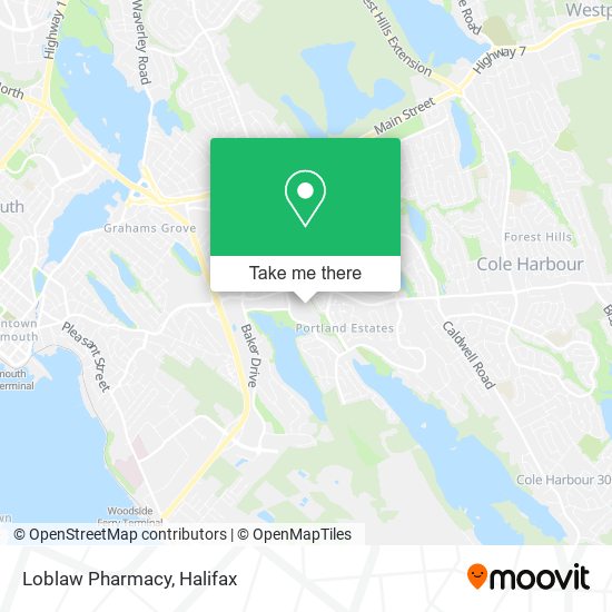 Loblaw Pharmacy map