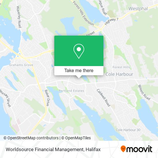 Worldsource Financial Management map