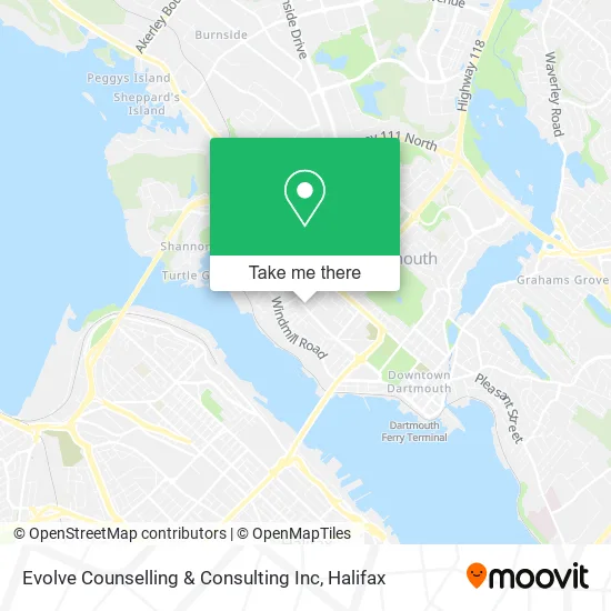 Evolve Counselling & Consulting Inc map