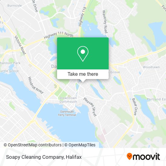 Soapy Cleaning Company map