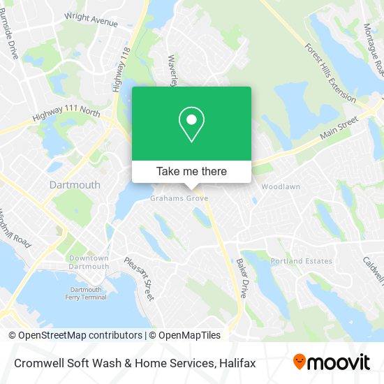 Cromwell Soft Wash & Home Services map
