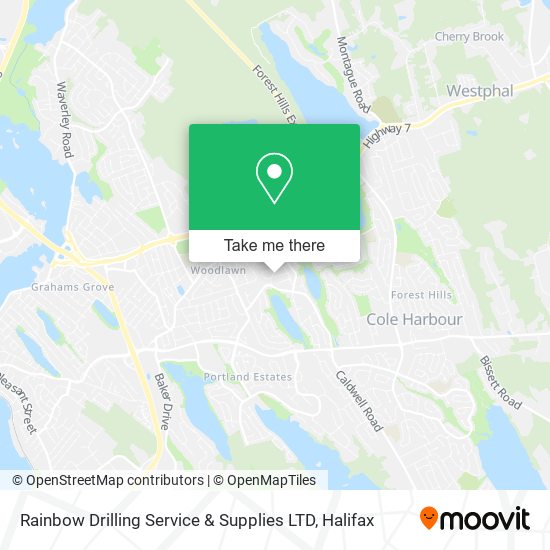 Rainbow Drilling Service & Supplies LTD map