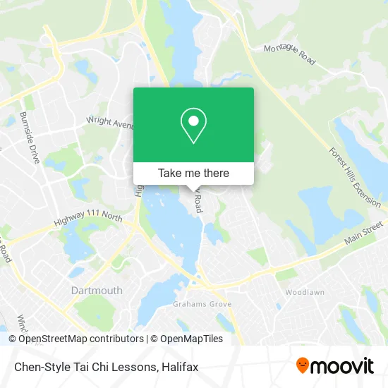 Chen-Style Tai Chi Lessons map