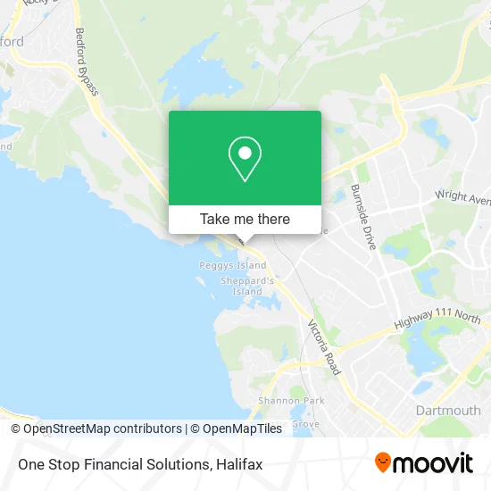 One Stop Financial Solutions map