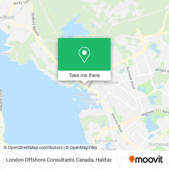 London Offshore Consultants Canada map