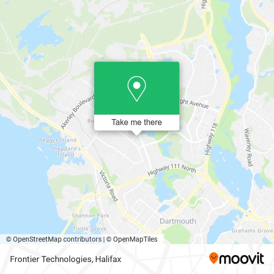 Frontier Technologies map