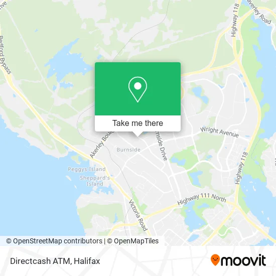 Directcash ATM map