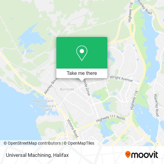 Universal Machining map