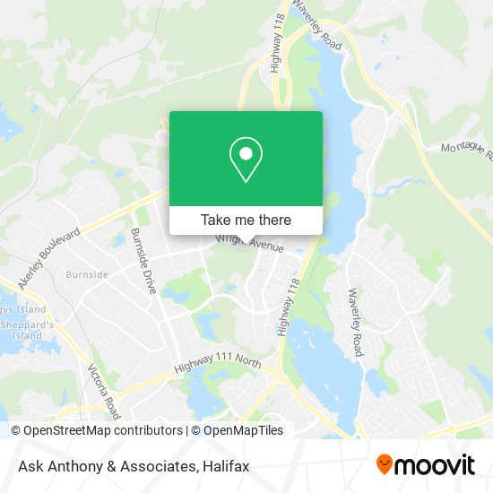 Ask Anthony & Associates map