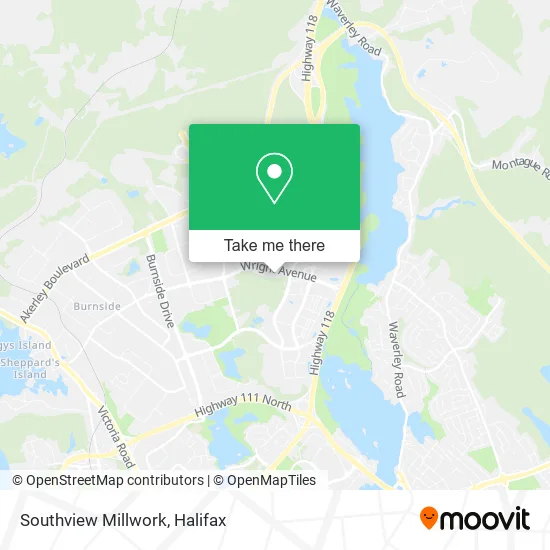 Southview Millwork map