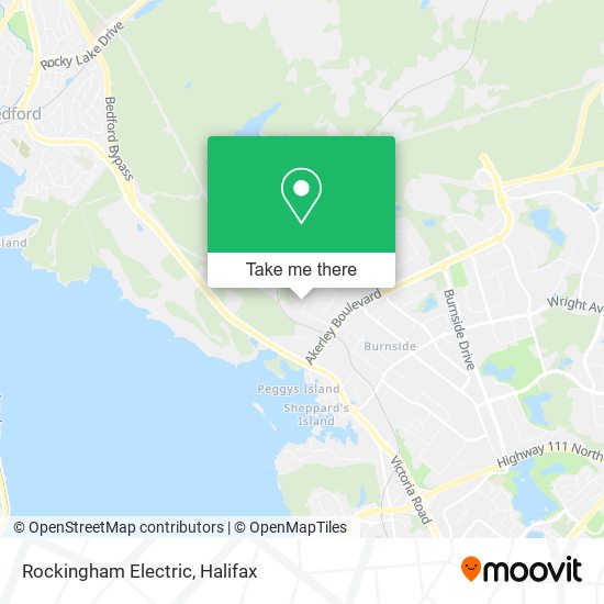Rockingham Electric map