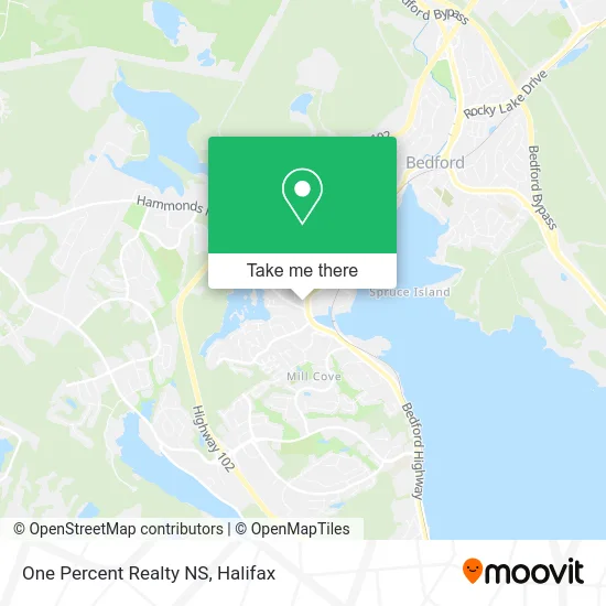 One Percent Realty NS map