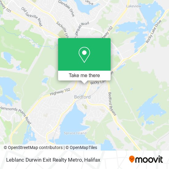 Leblanc Durwin Exit Realty Metro map