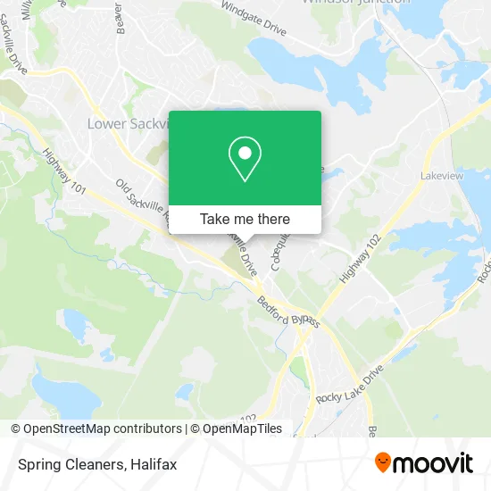 Spring Cleaners map