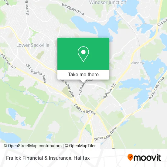 Fralick Financial & Insurance map