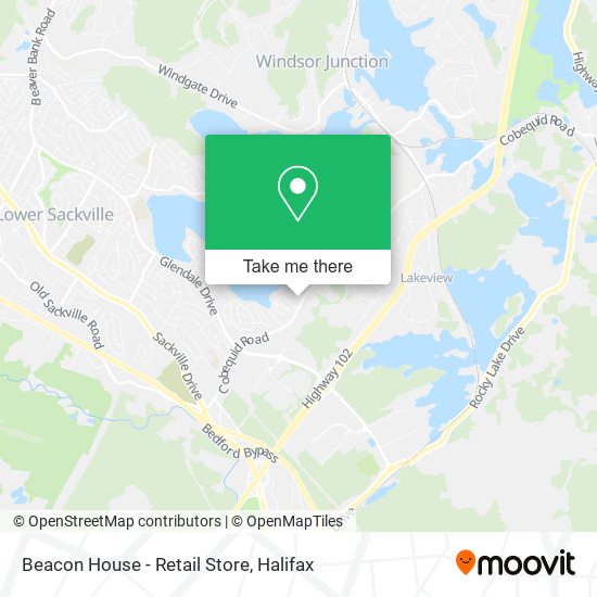 Beacon House - Retail Store map