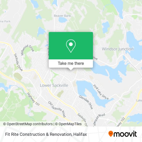 Fit Rite Construction & Renovation map